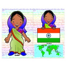 Almofadas - Missões - Criança Índia G